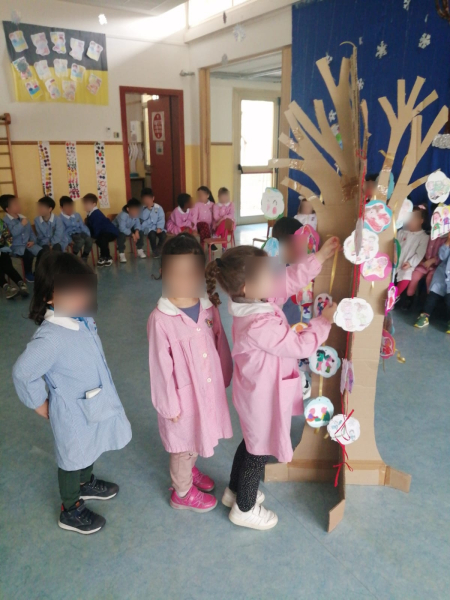 Scuola infanzia - il nostro albero del bellismo