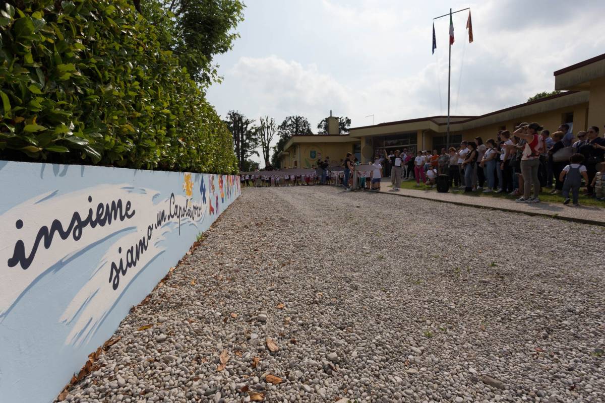 Inaugurazione del murale Insieme siamo un capolavoro!